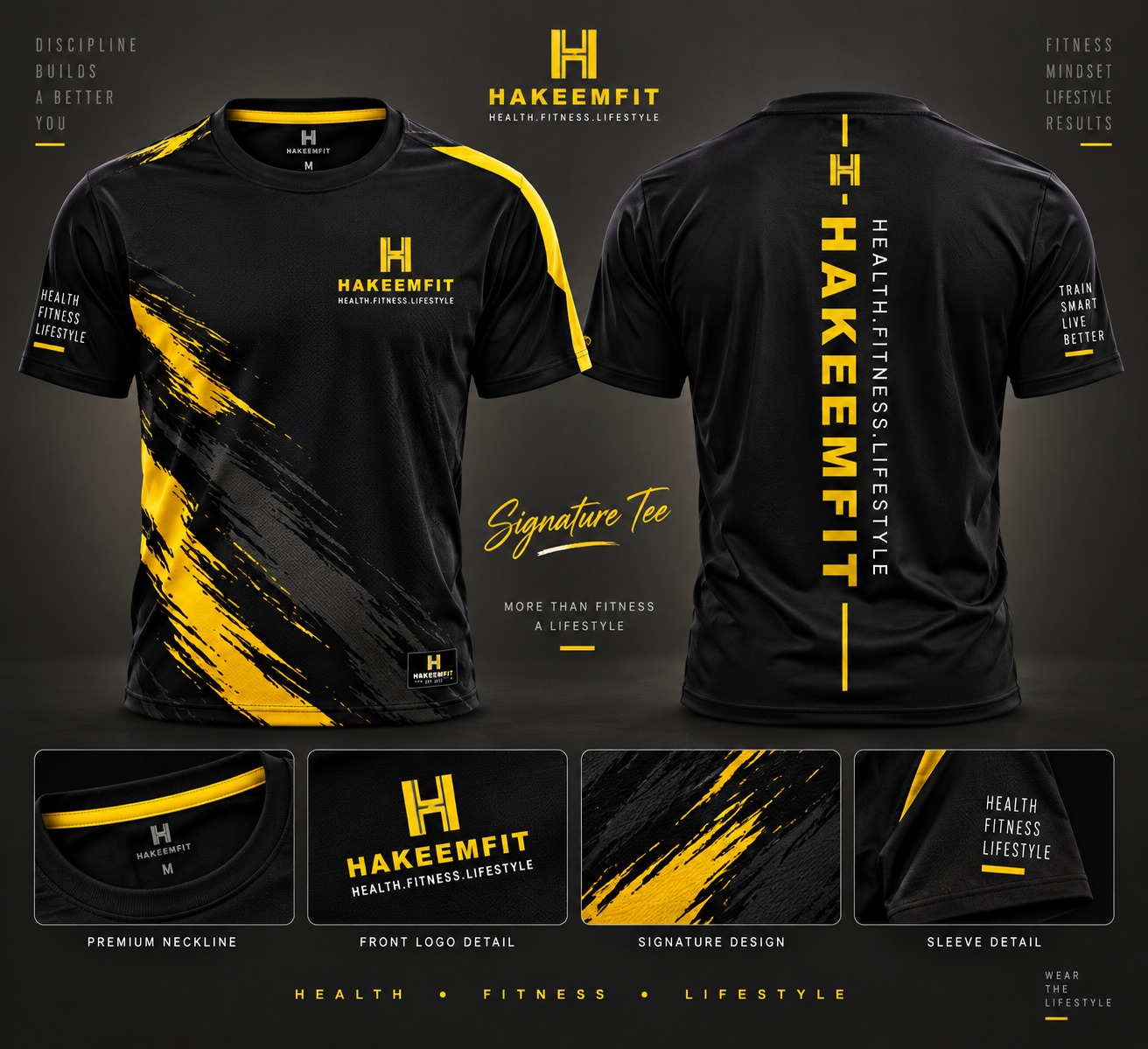 Hakeemfit Signature Tee