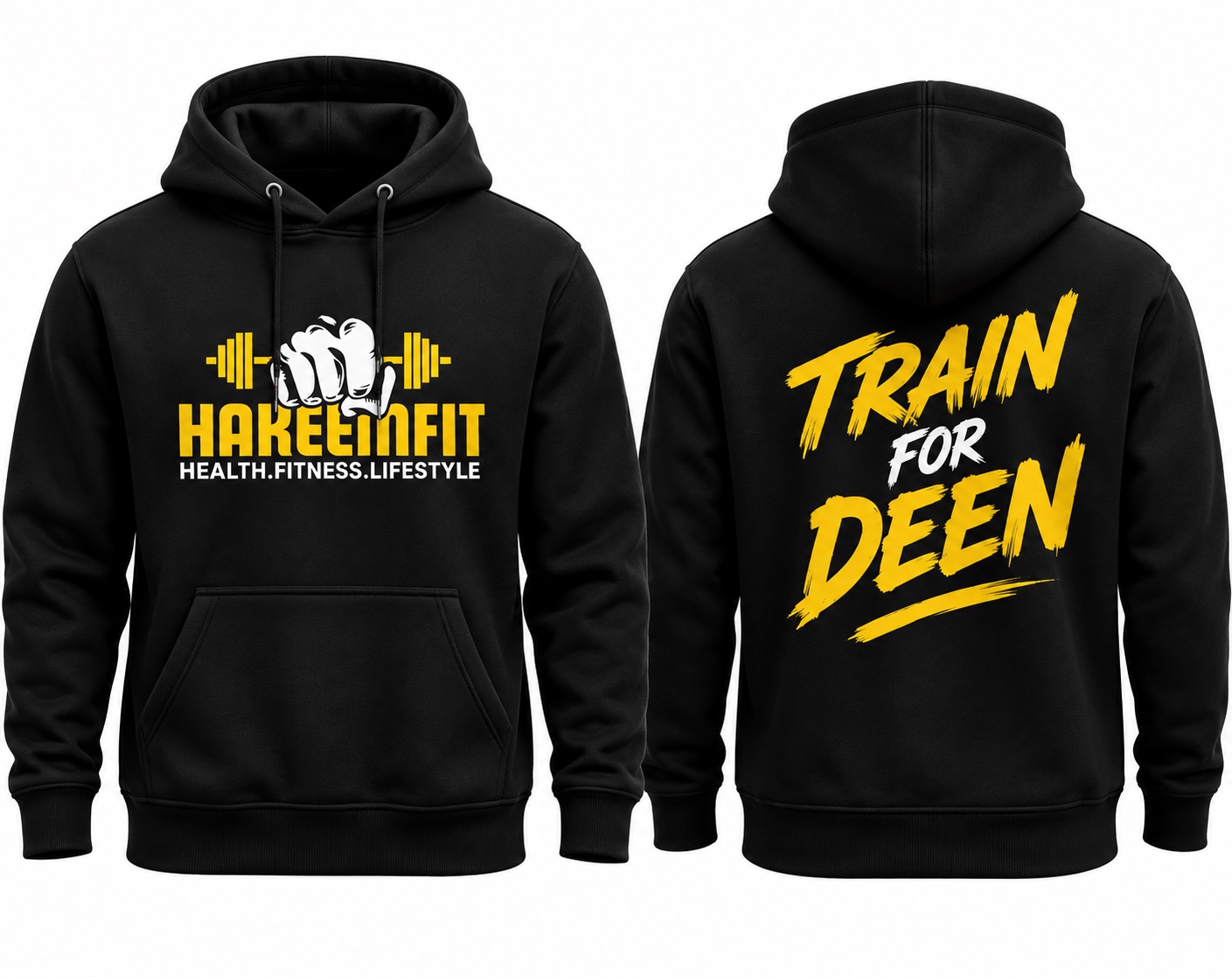 Hakeemfit Train For Deen Hoodie