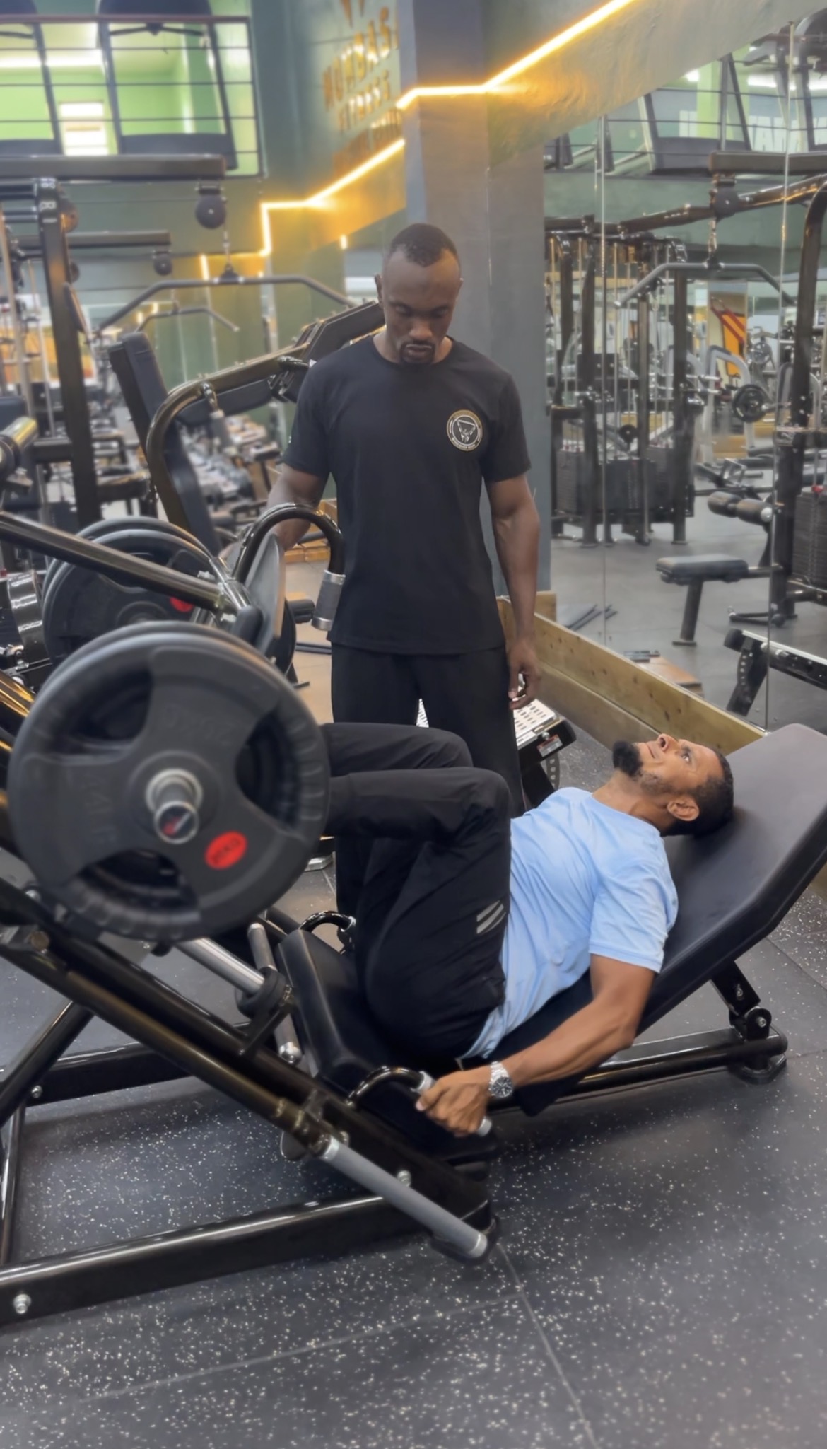 Hakeemfit personal training session