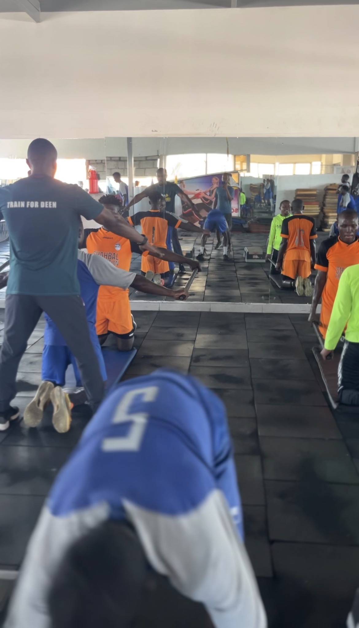 Hakeemfit group training session
